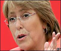 Chile's President Bachelet